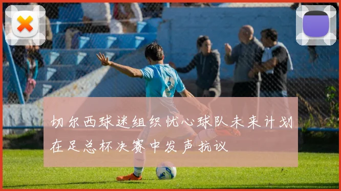 切尔西球迷组织忧心球队未来计划在足总杯决赛中发声抗议